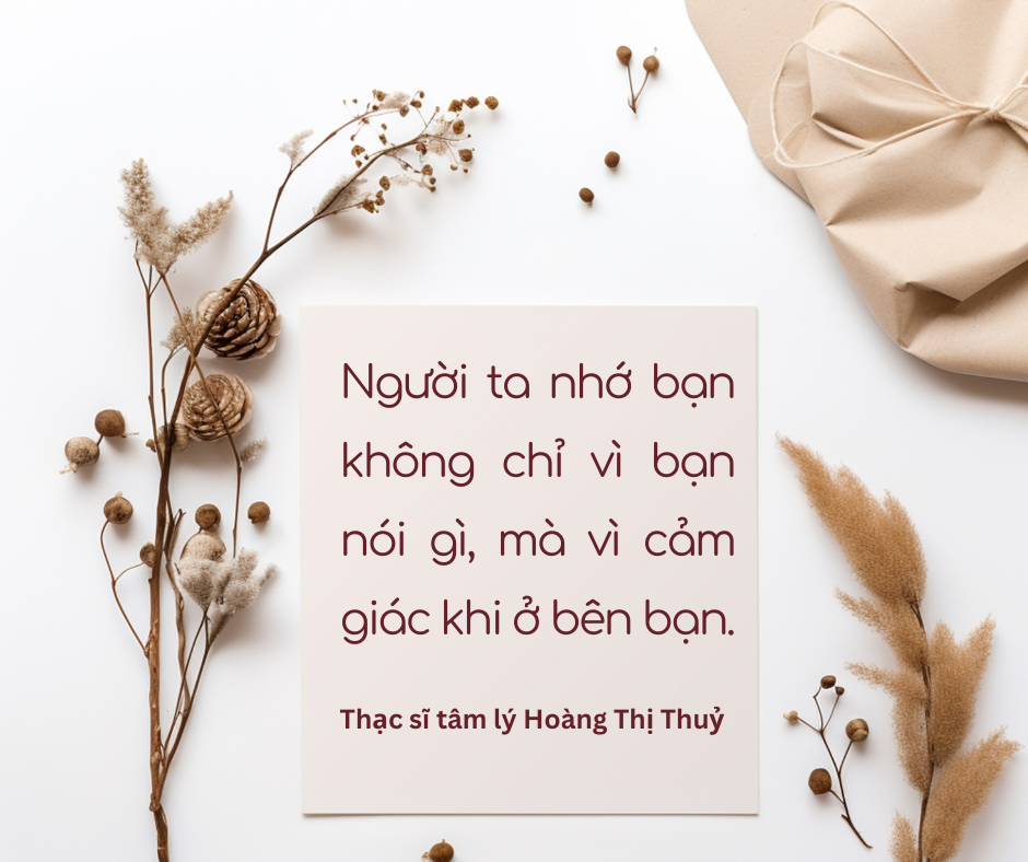 thông điệp ý nghĩa Hoàng Thị Thuỷ gửi đến bạn